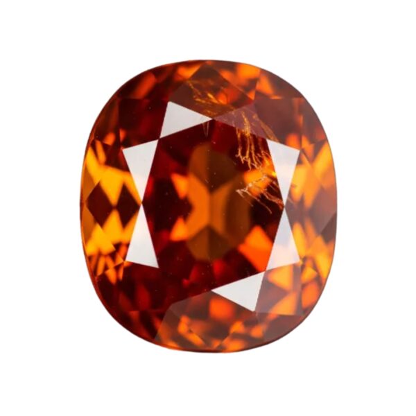 Hessonite (Gomed) Stone Rahu Gemstone for Clarity & Protection